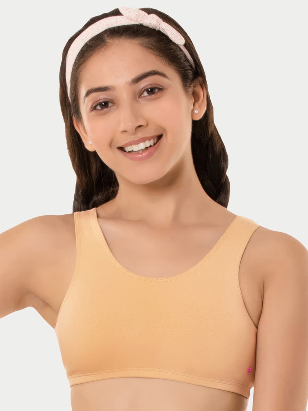 Enamor Antimicrobial Full Coverage Non Padded Beginners Bra
