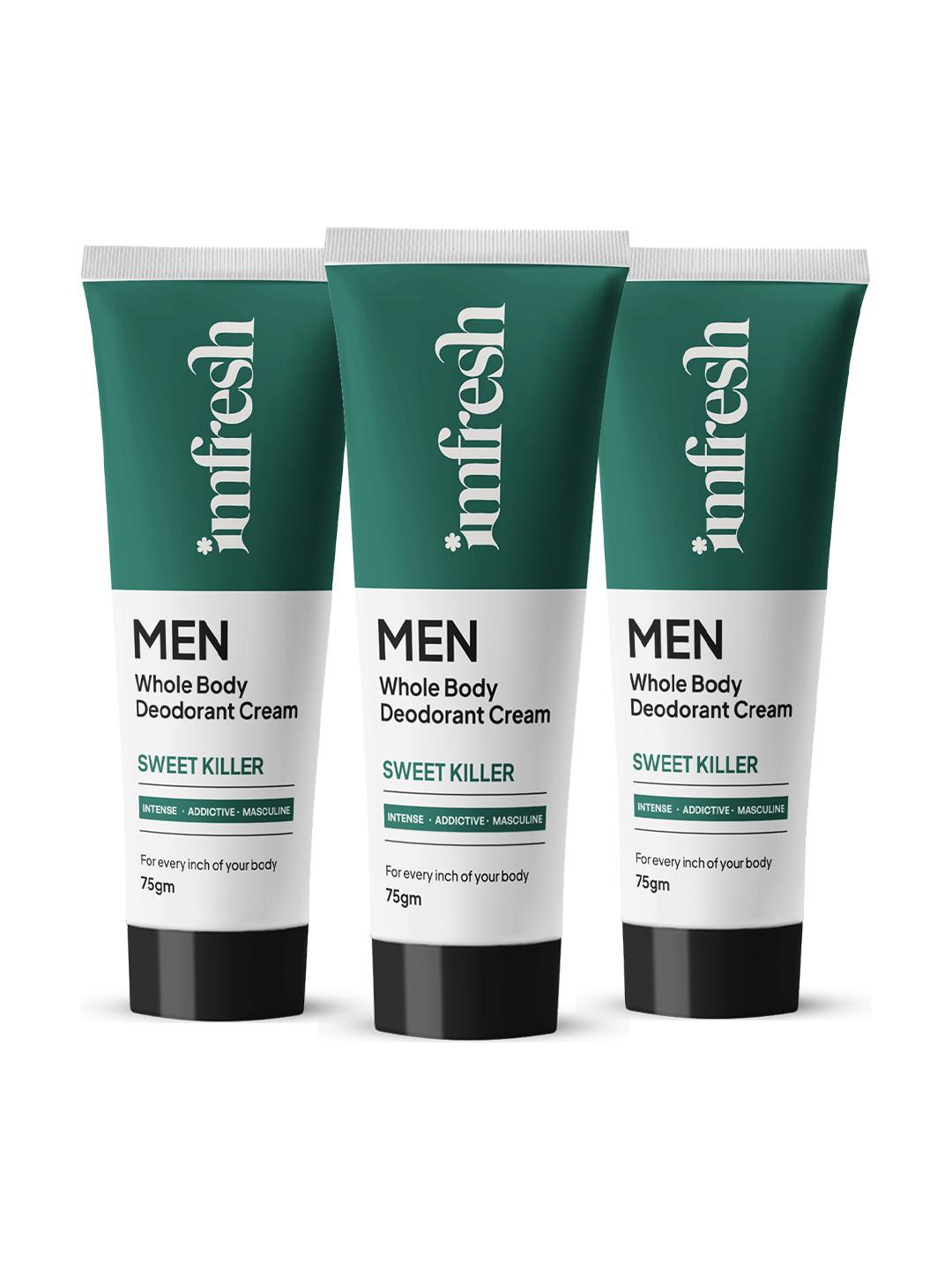 imfresh Set of 3 Sweet Killer Whole Body Deodorant Cream - 75g Each