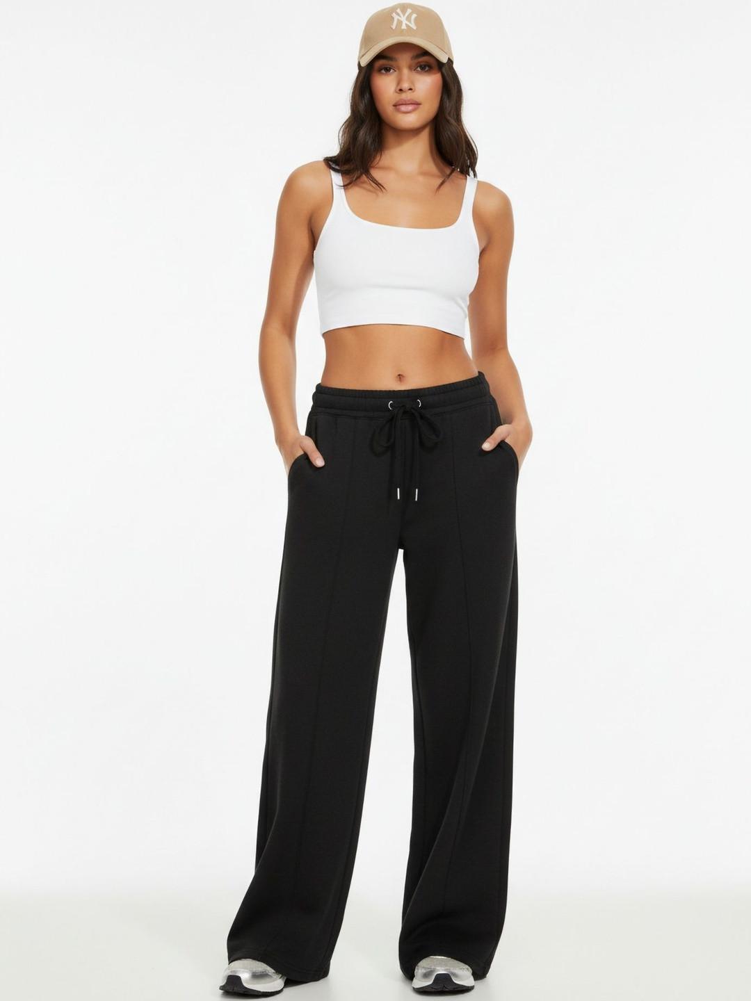 glitchez Women Relaxed Fit Track Pants