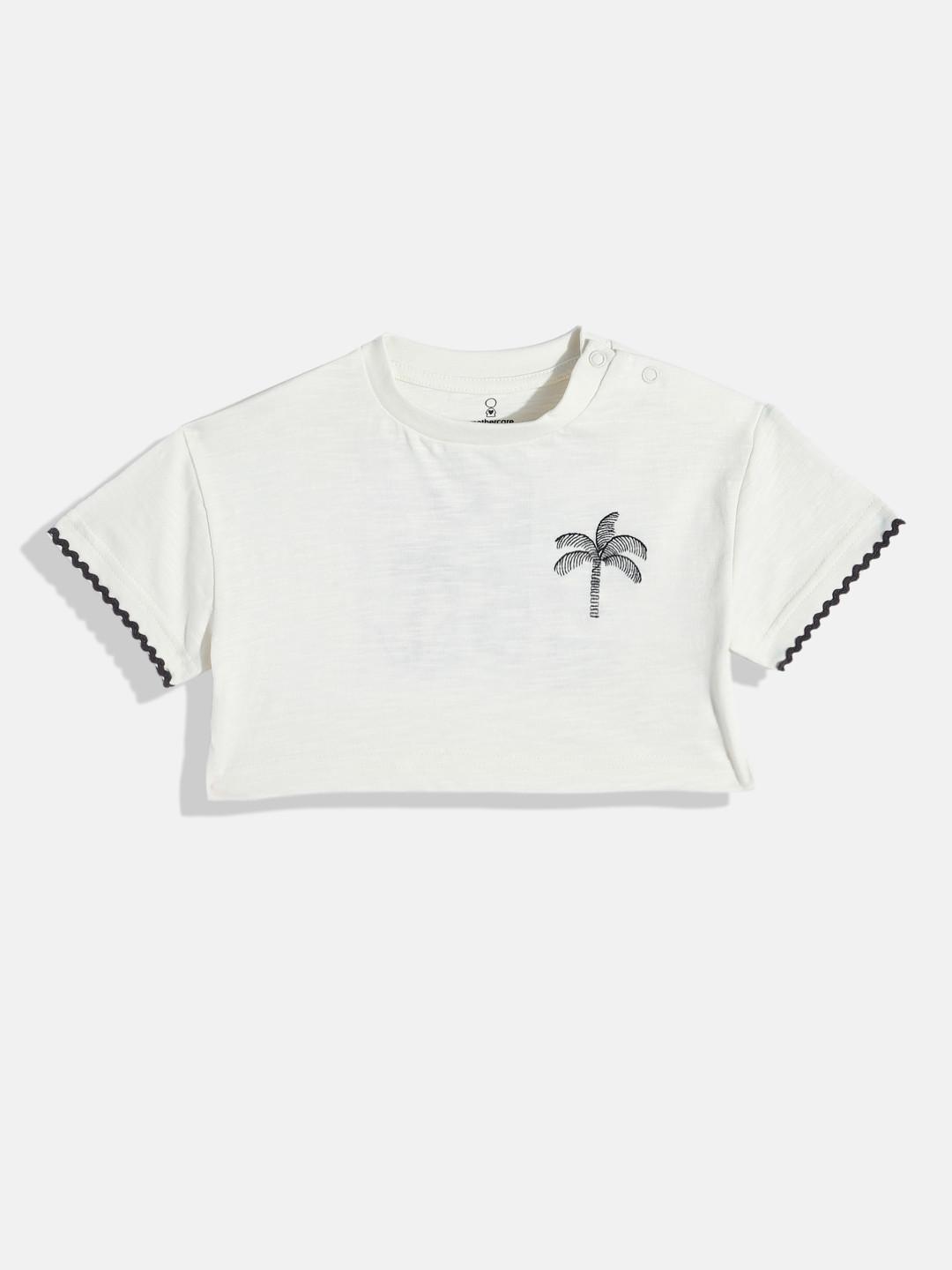 mothercare Embroidered Pure Cotton Top