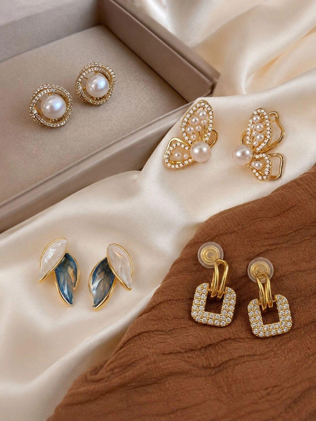 alamodey Contemporary Studs Earrings
