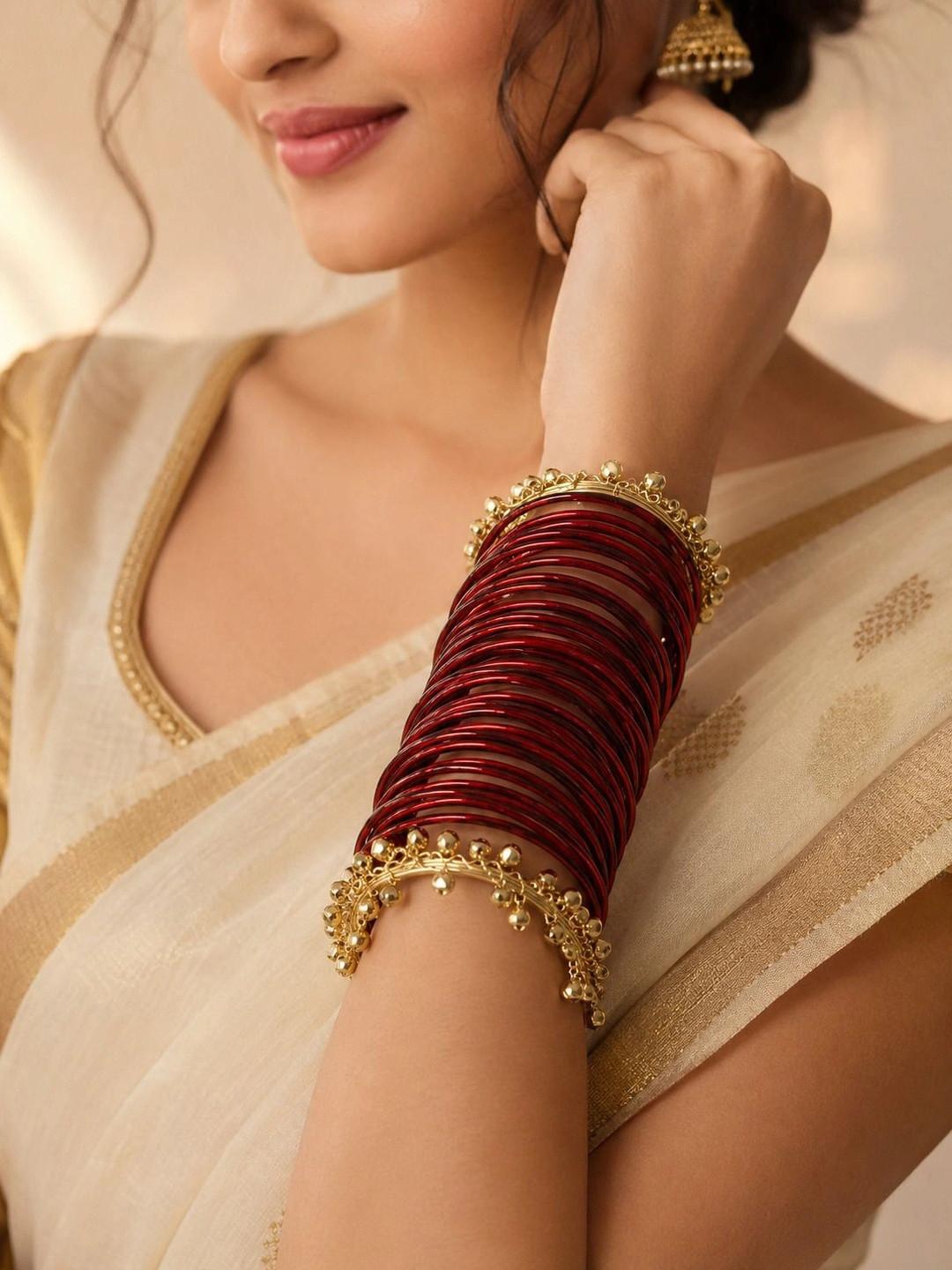 PANASH Gold-Plated Bangle