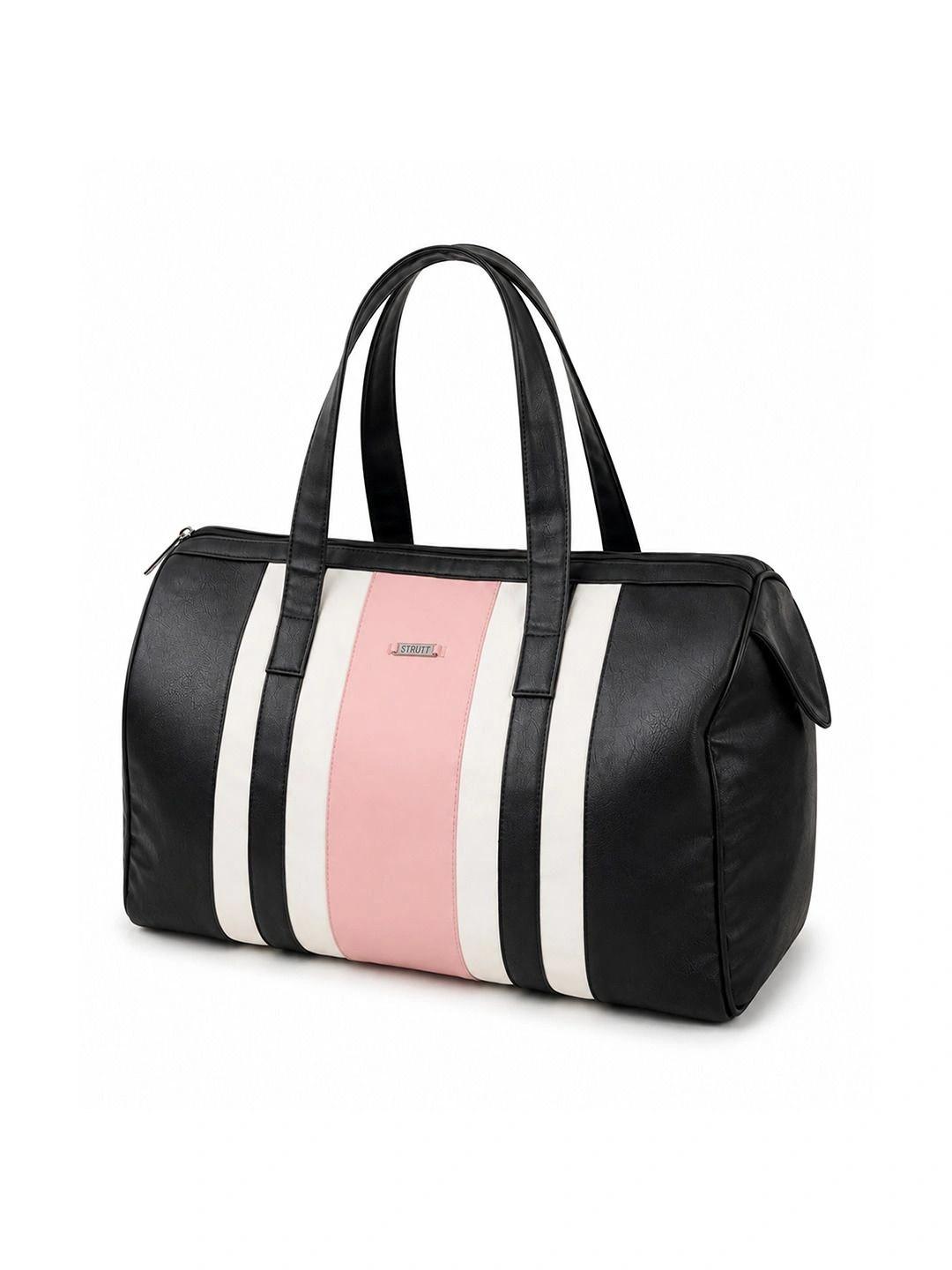 STRUTT Unisex Colourblocked Medium Casual Duffel Bag