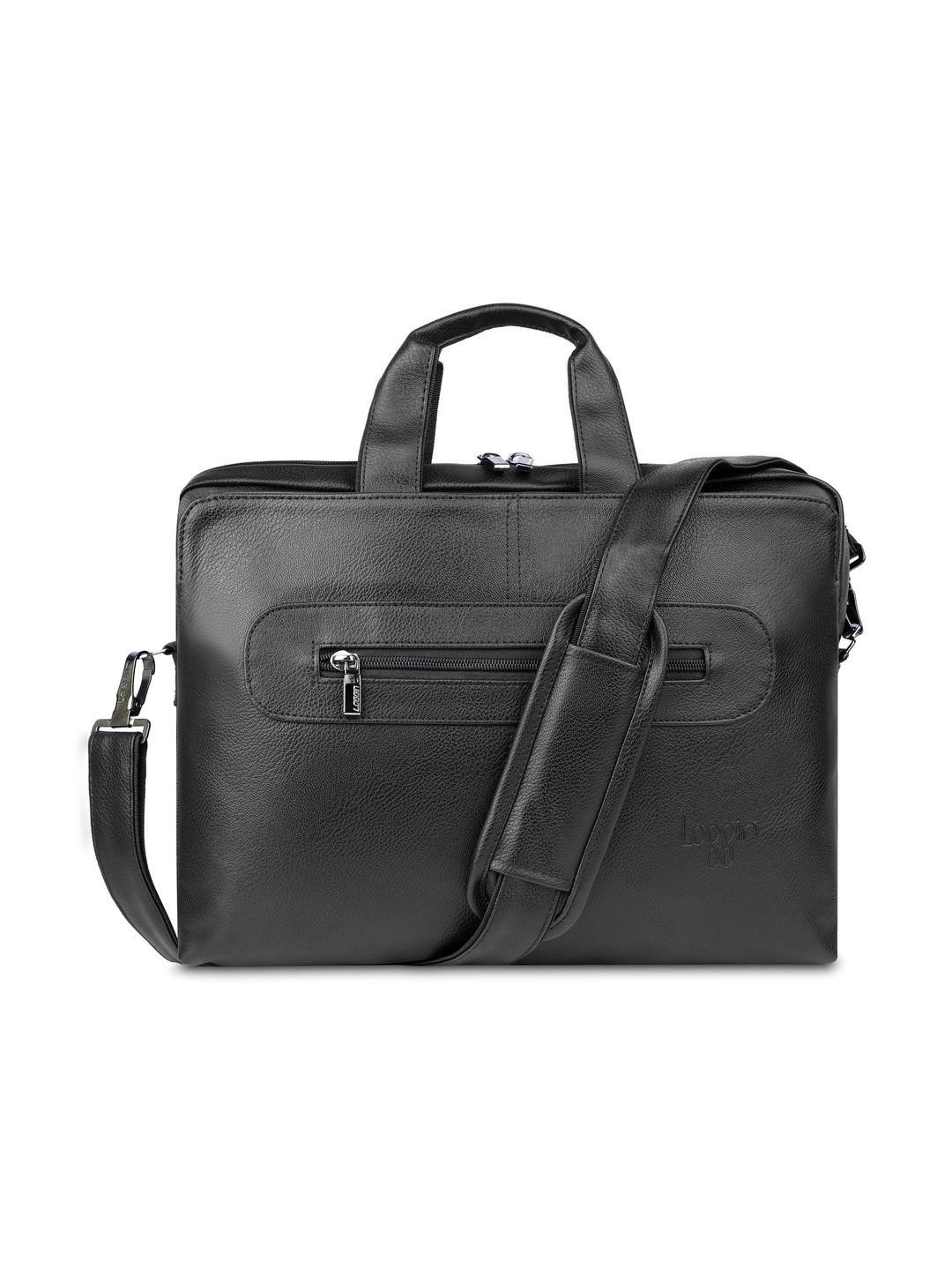 LOGGIN Men Textured Messenger Bag