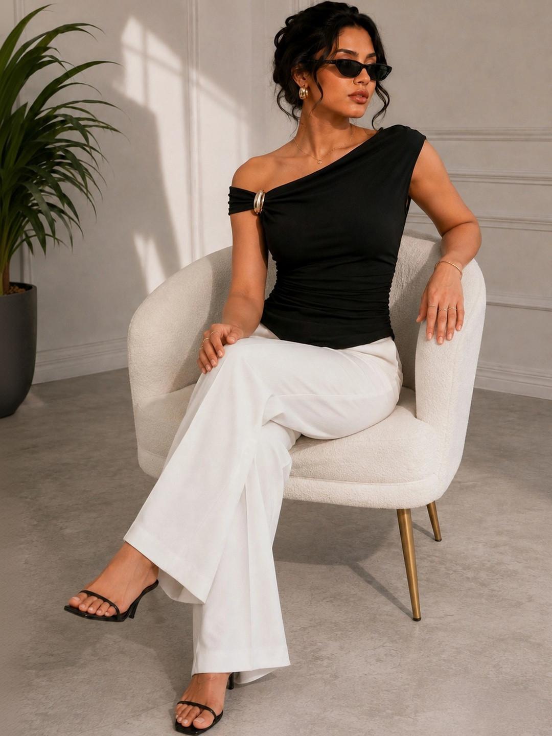 SZN One Shoulder Top