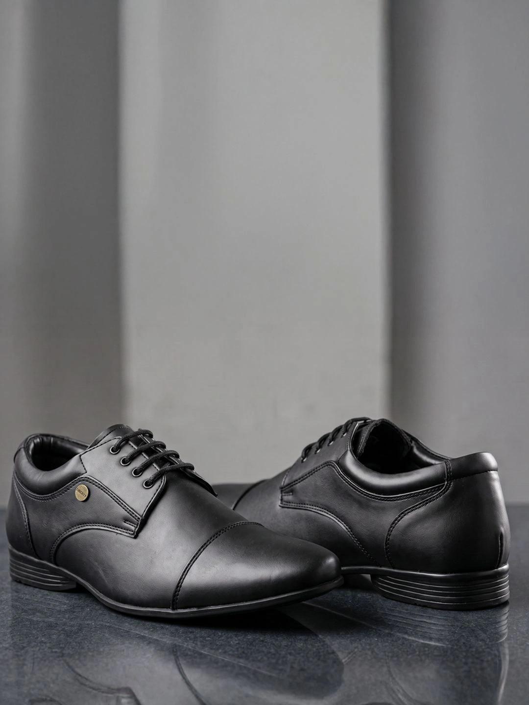 Liberty Men PU Pointed Toe Derbys Formal Shoes