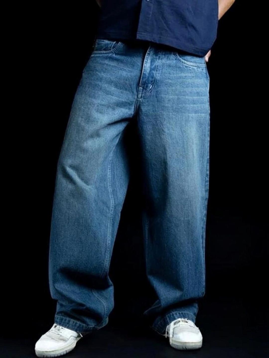BREXX Men Regular Fit Mid-Rise Low Distress Stretchable Jeans