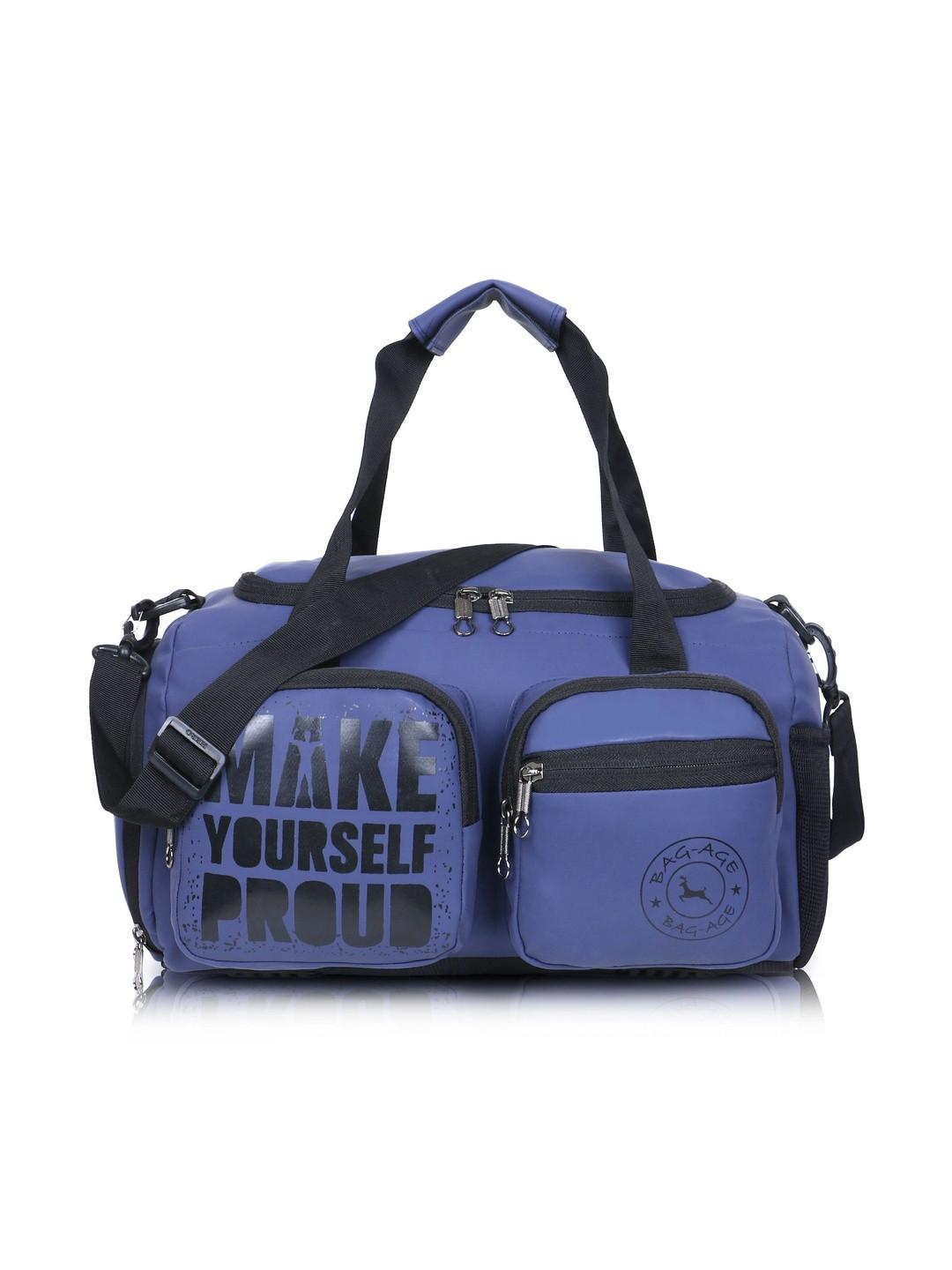 BAG-AGE Printed Medium Sports or Gym Duffel Bag