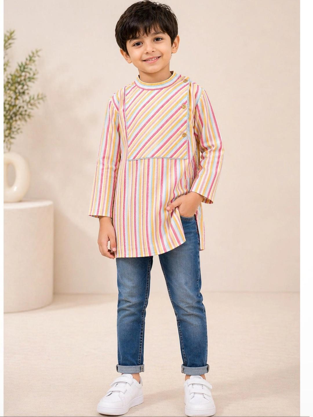 MASTARANG Boys Printed Kurta