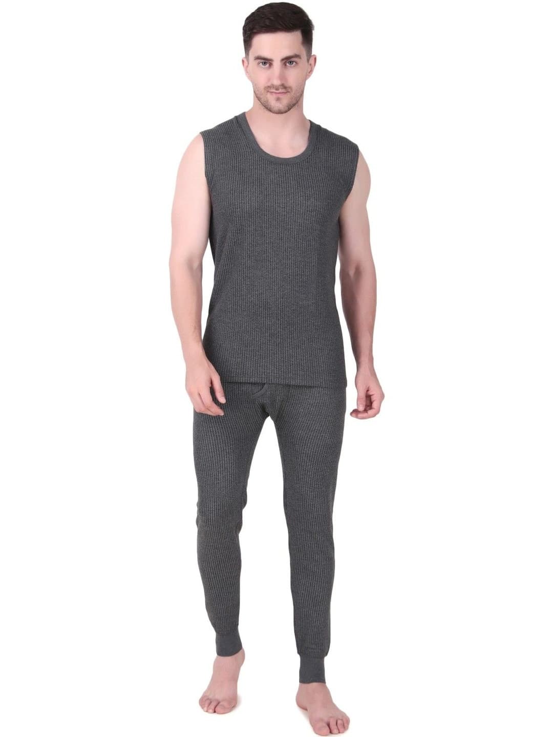 HAP Men Cotton Round Neck Thermal Set