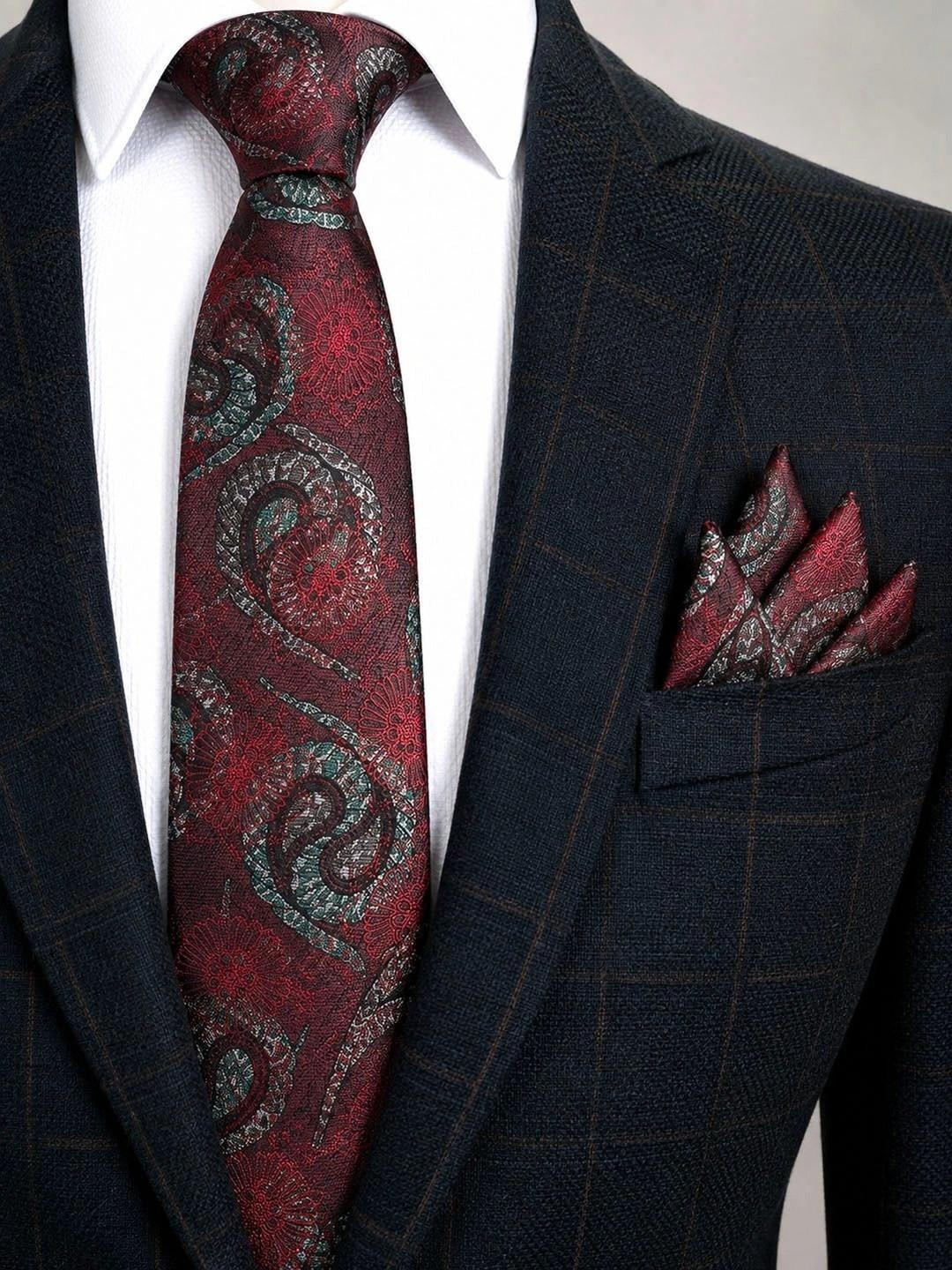 Cazzano Men Printed Broad Tie