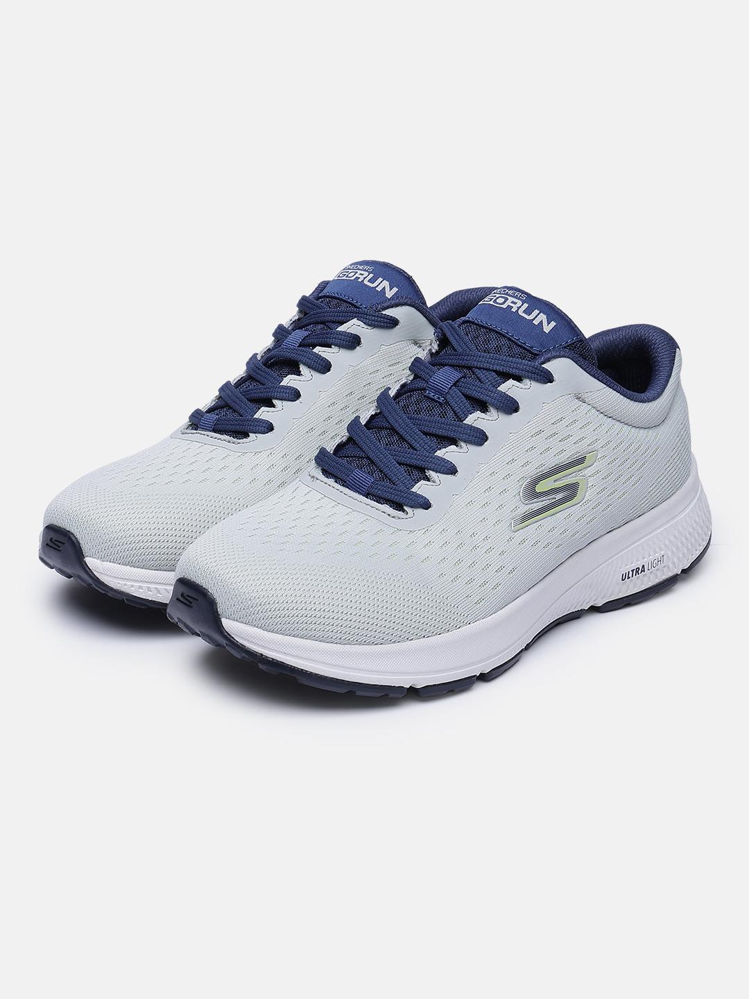 Skechers Men Mesh Running Non-Marking Shoes