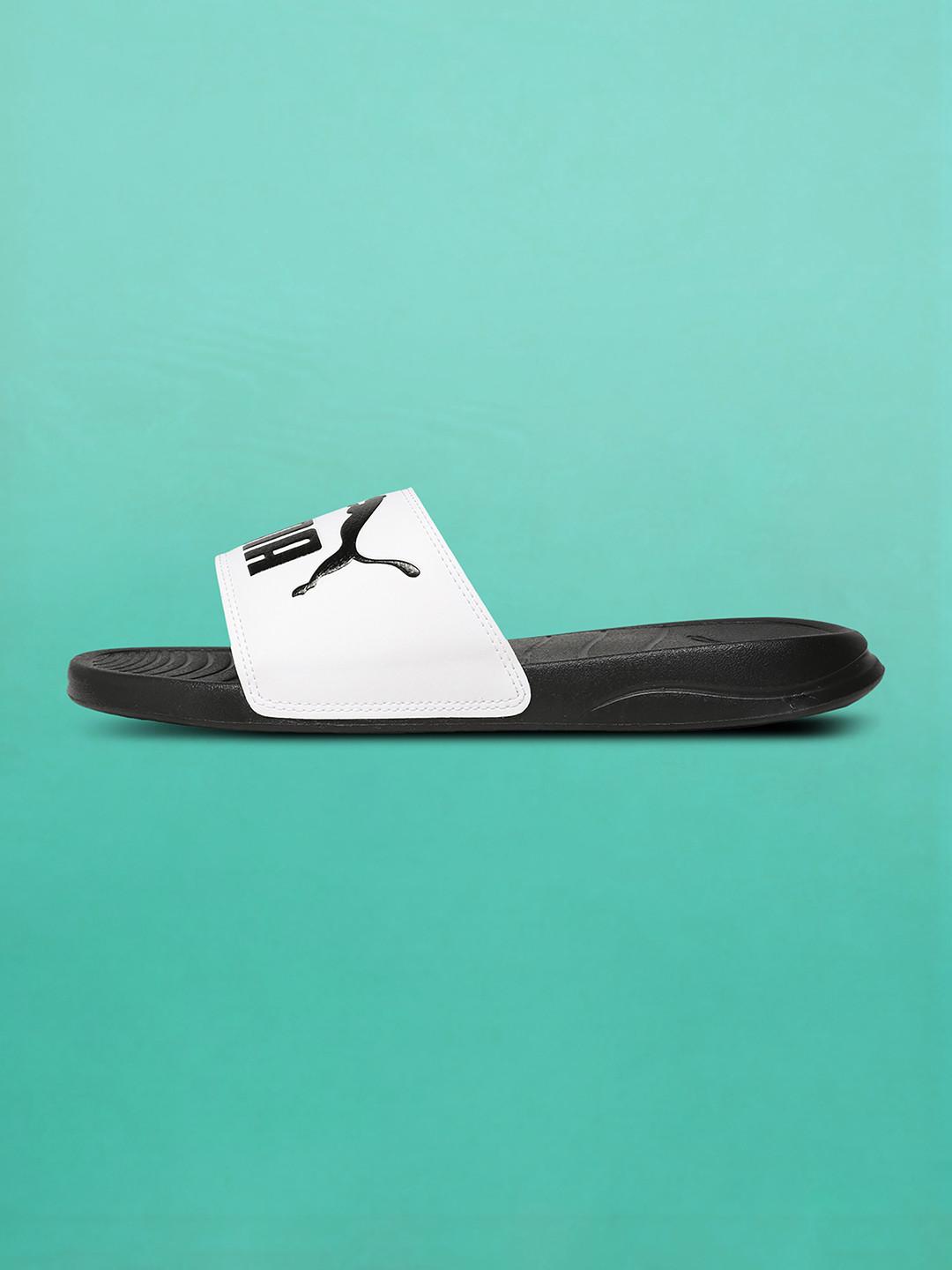 Puma Unisex Brand Logo Print Popcat 20 Sliders