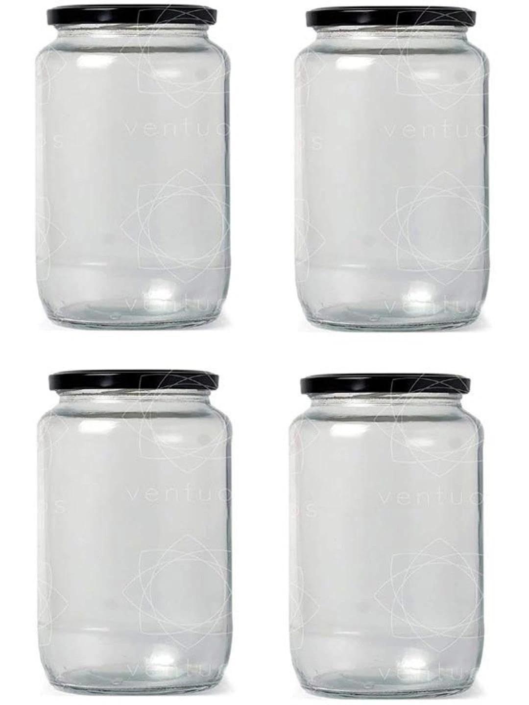 Aura Transparent 2026 Glass Dishwasher Safe Jar Container