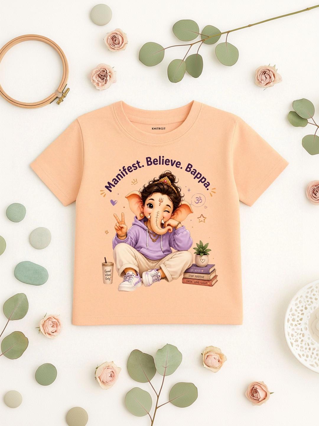KNITROOT Kids Printed T-shirt