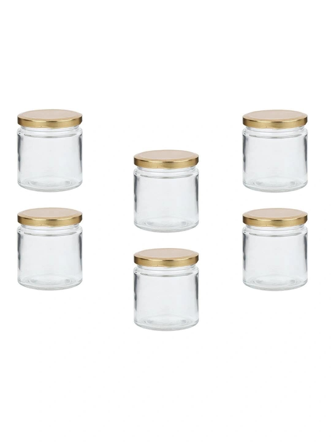 Aura Transparent 2026 Glass Dishwasher Safe Jar Container