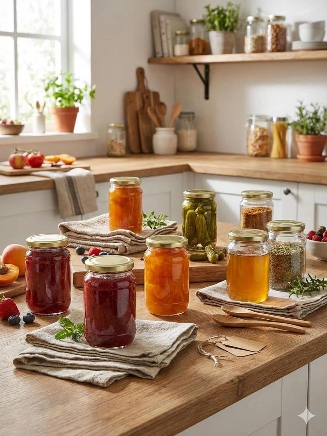Aura Transparent 2026 Glass Dishwasher Safe Jar Container