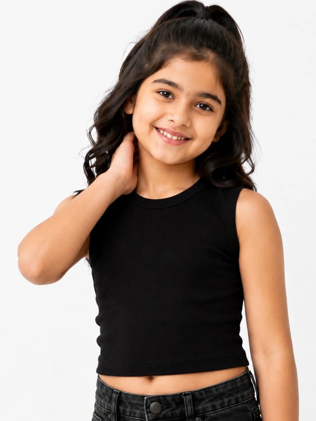Kidello Cotton Tank Crop Top