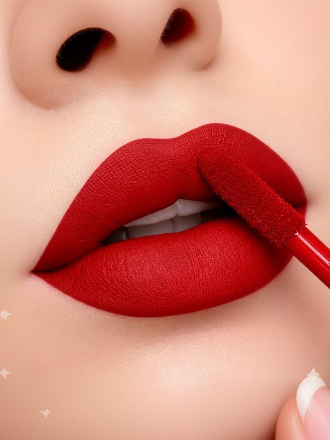 BELLABLOOM Waterproof Long-Lasting Matte Liquid Lipstick - 5 ml - Red
