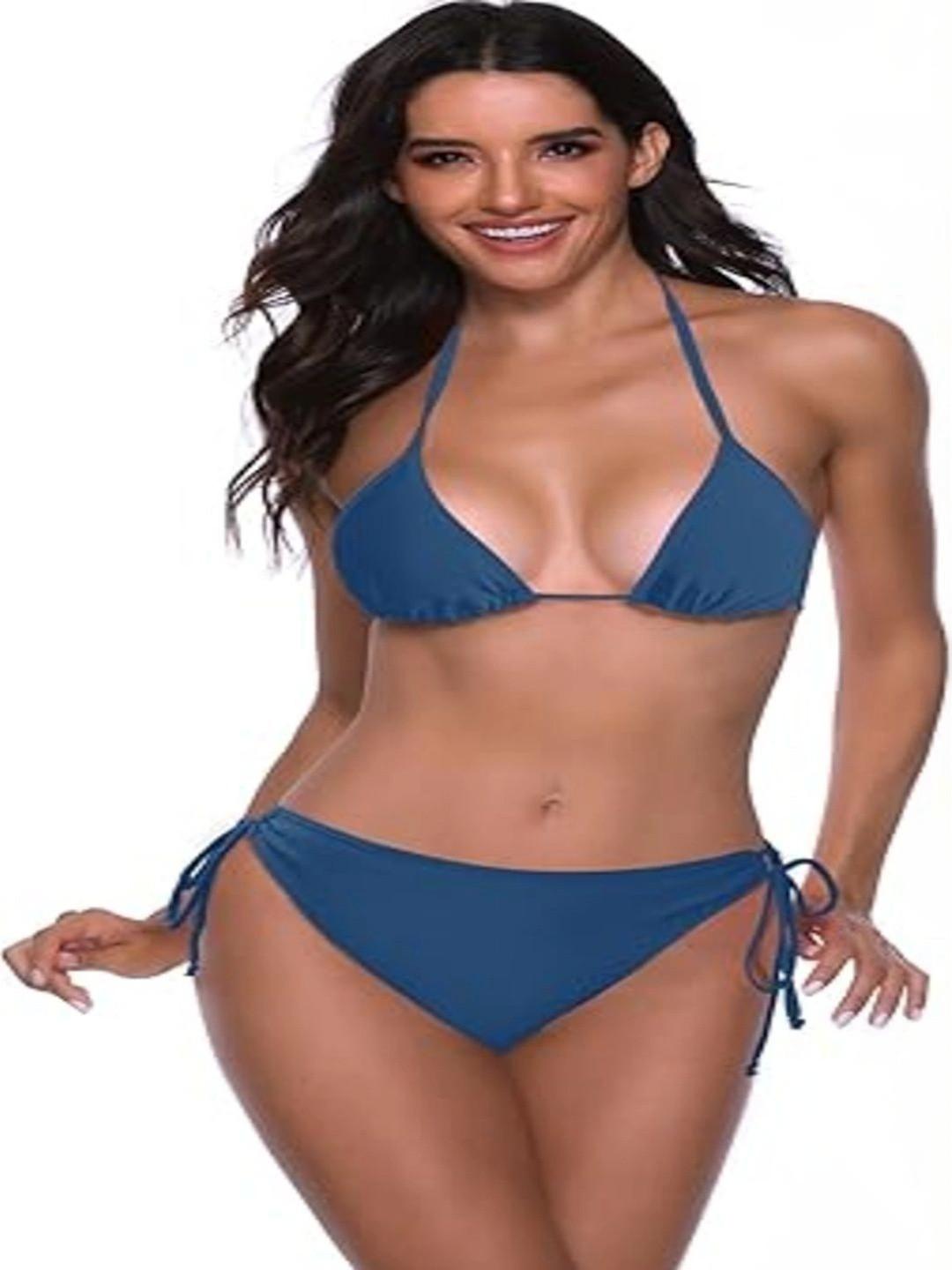 GEETARTS Halter Neck Swim Bikini Set