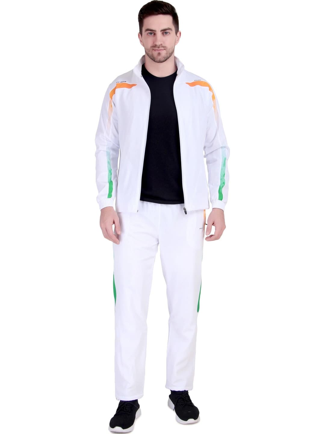 Athlean Colourblocked Mock Collar Tracksuits
