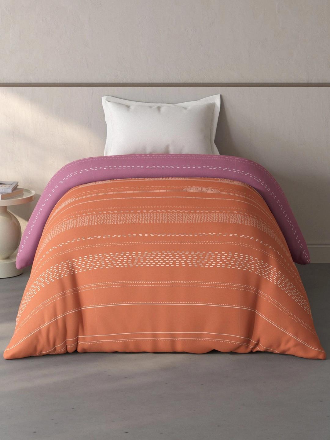 SPACES Rust Geometric AC Room 150 GSM Quilt