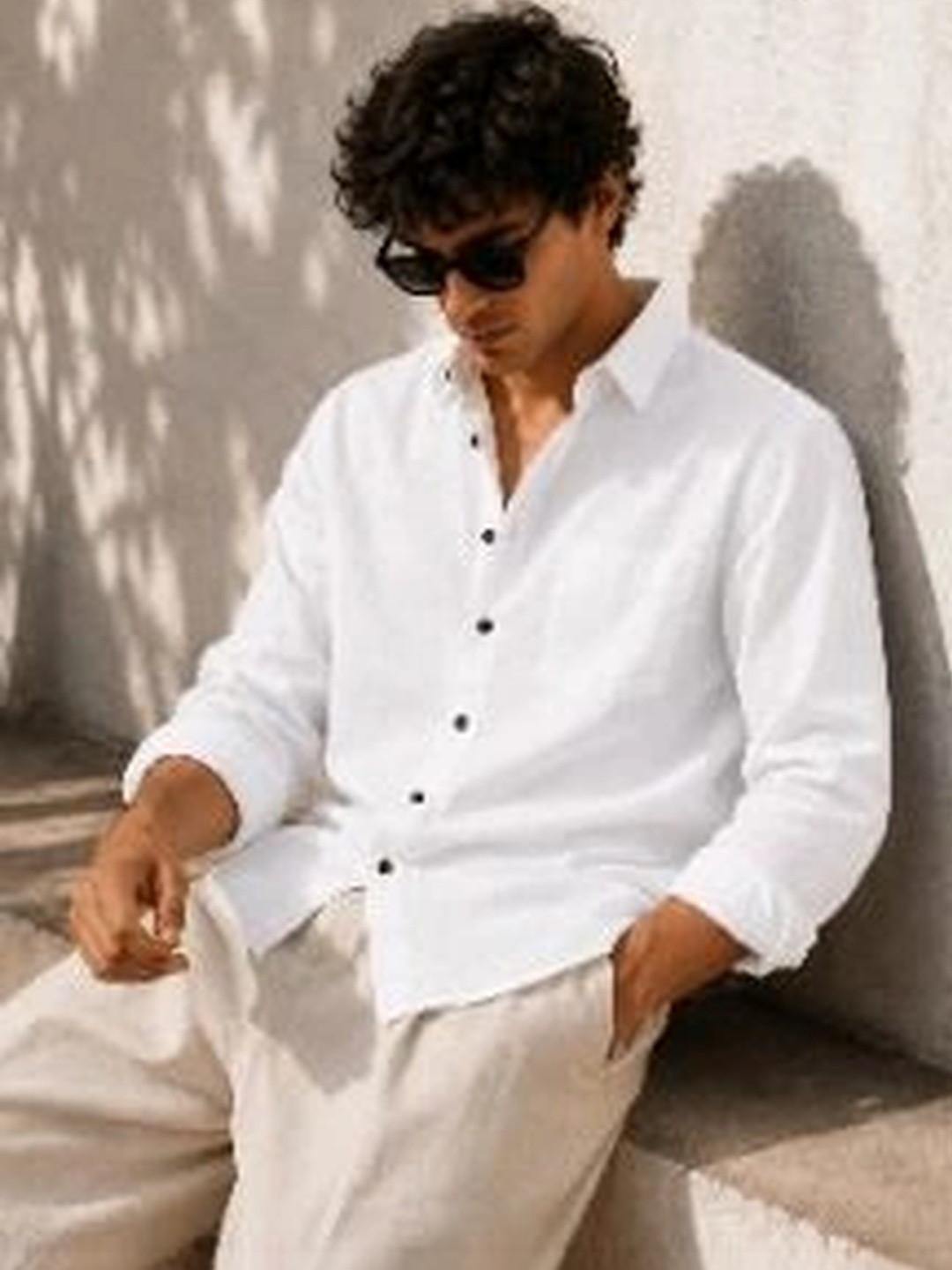 MOJAMEDI Men Standard Casual Shirt