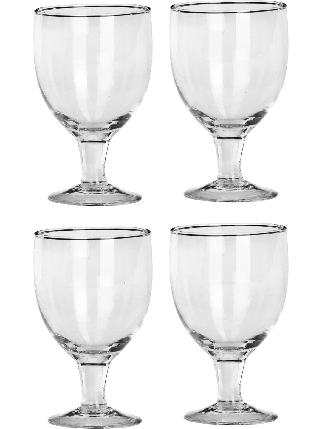 Aura Transparent 4 Dishwasher Safe Glass Water Glass