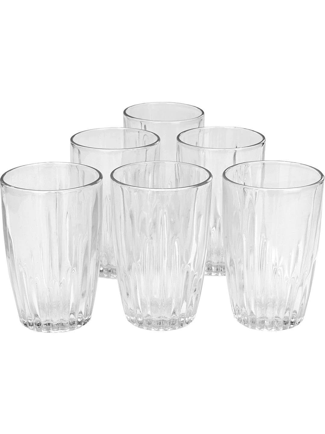 Aura Transparent 6 Dishwasher Safe Glass Water Glass