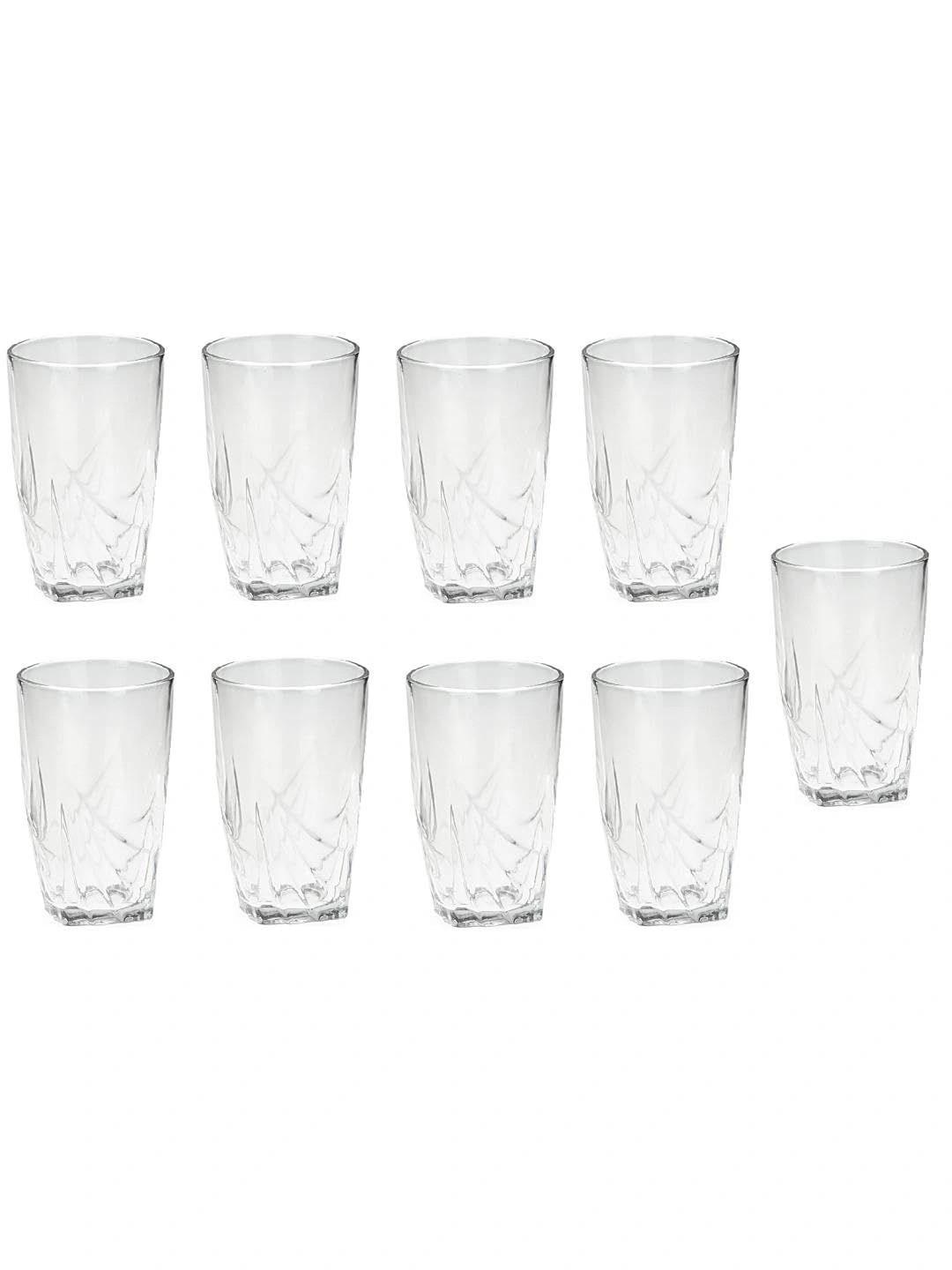Aura Transparent 8 Dishwasher Safe Glass Water Glass