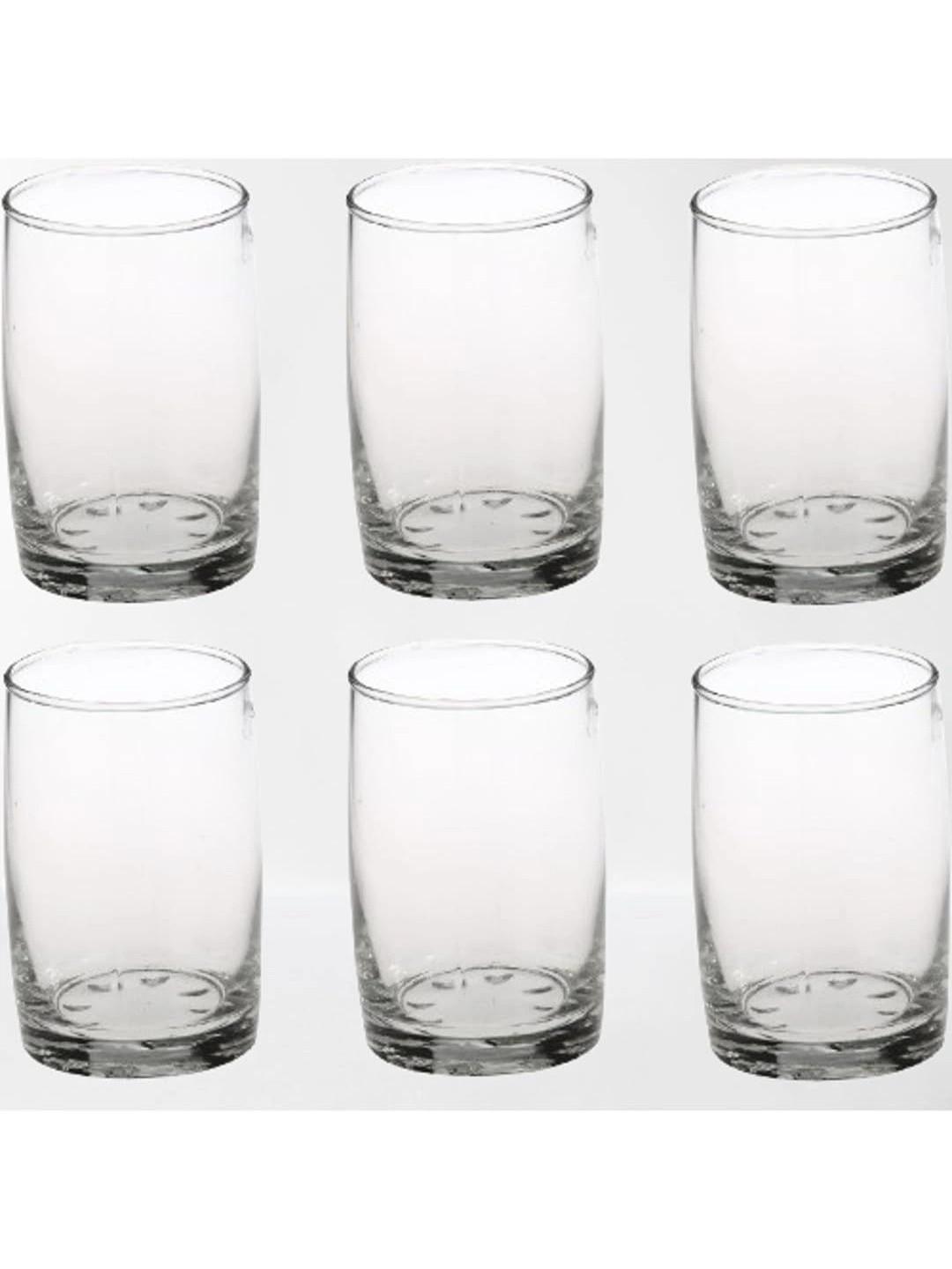 Aura Transparent 6 Dishwasher Safe Glass Water Glass