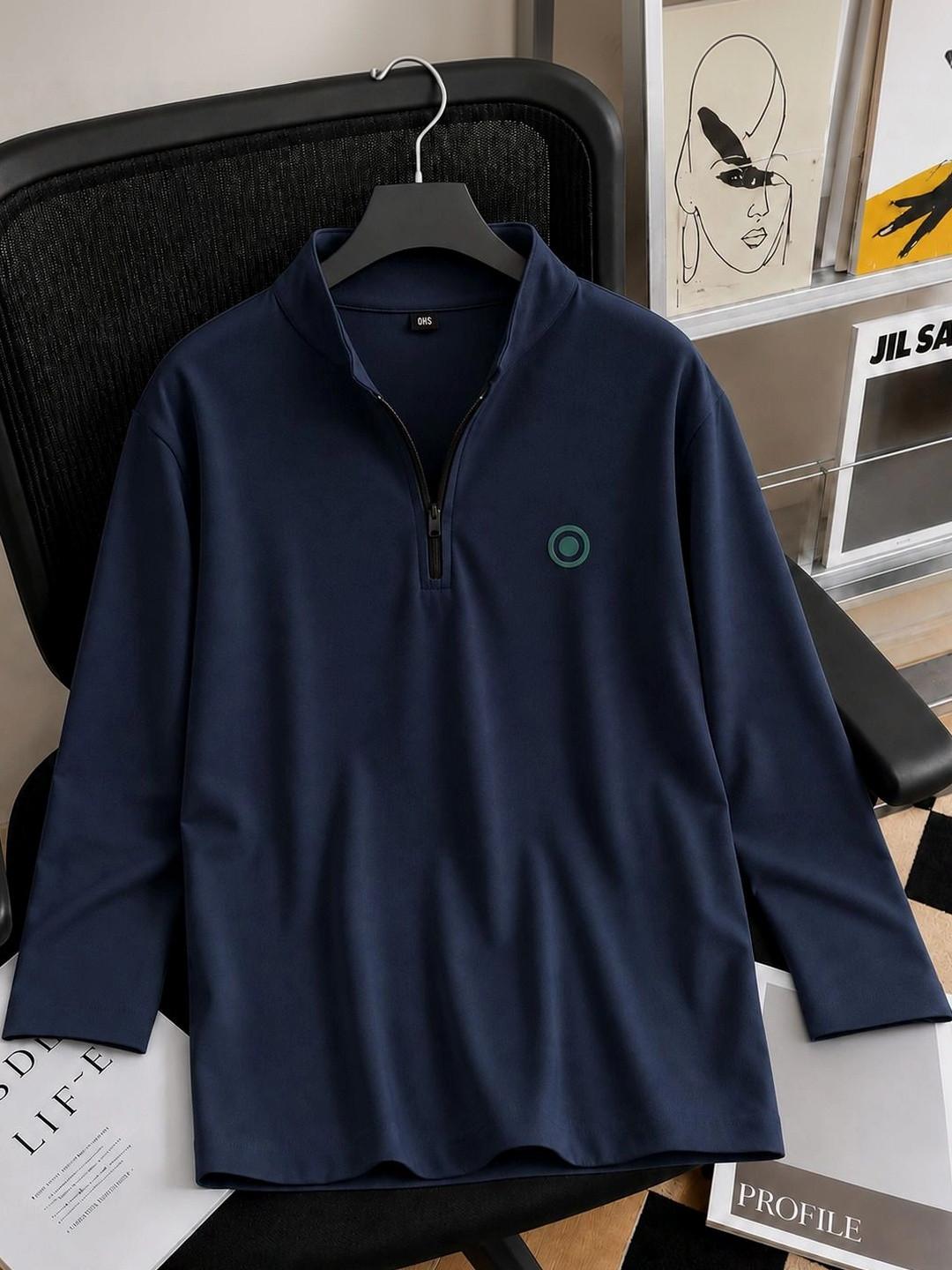 DIAZ Kids Mandarin Collar T-shirt