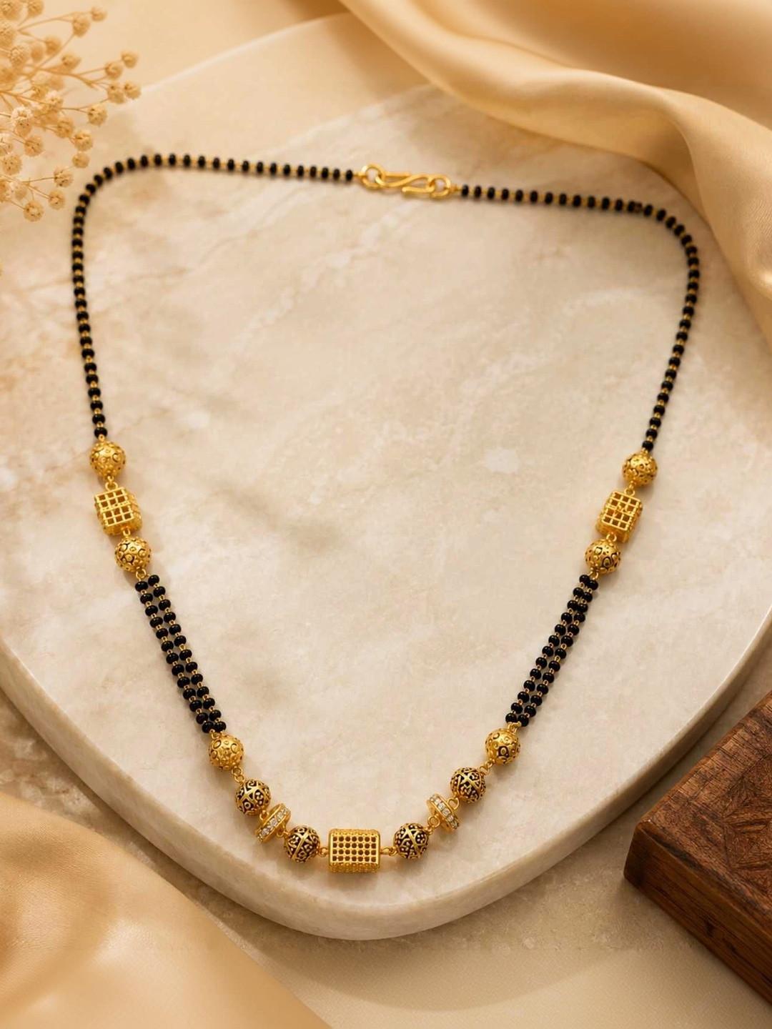 AANYRA Gold-Plated Mangalsutra