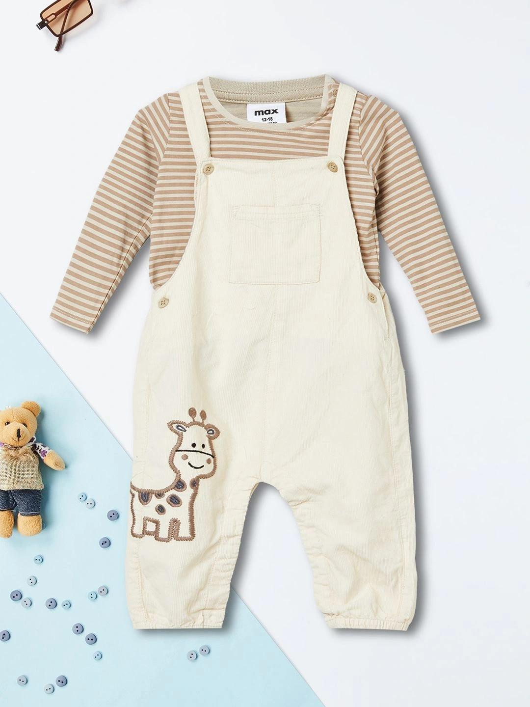 max Boys Striped T-shirt with Trousers