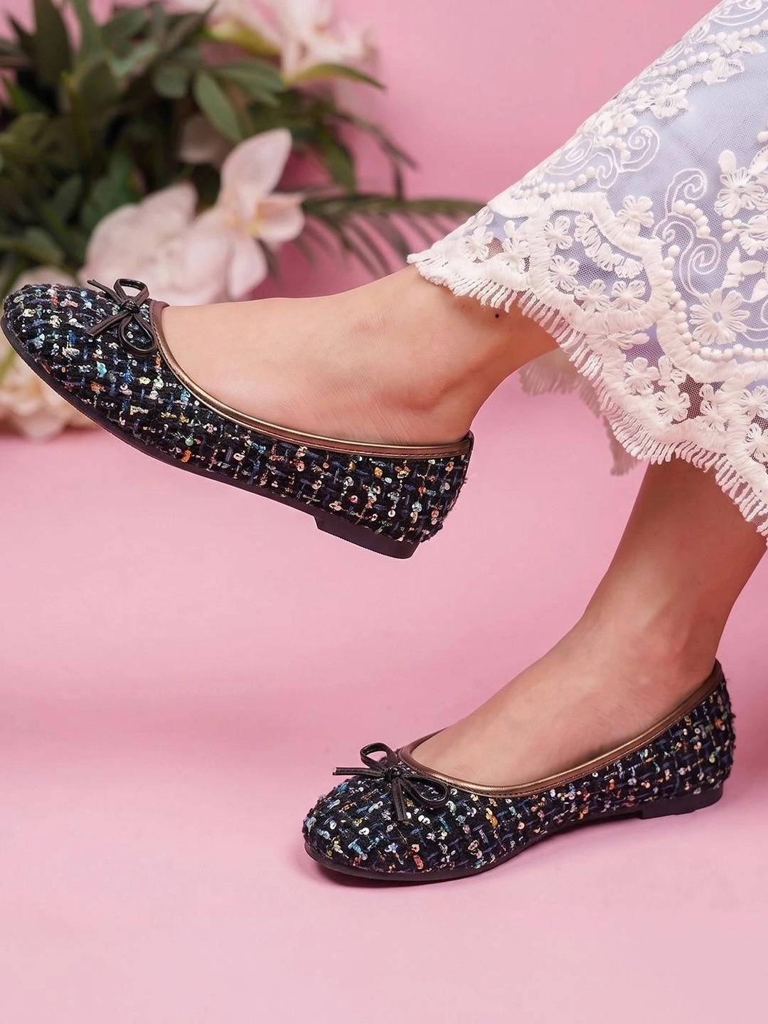 toothless Girls Round Toe Slip-On Ballerinas