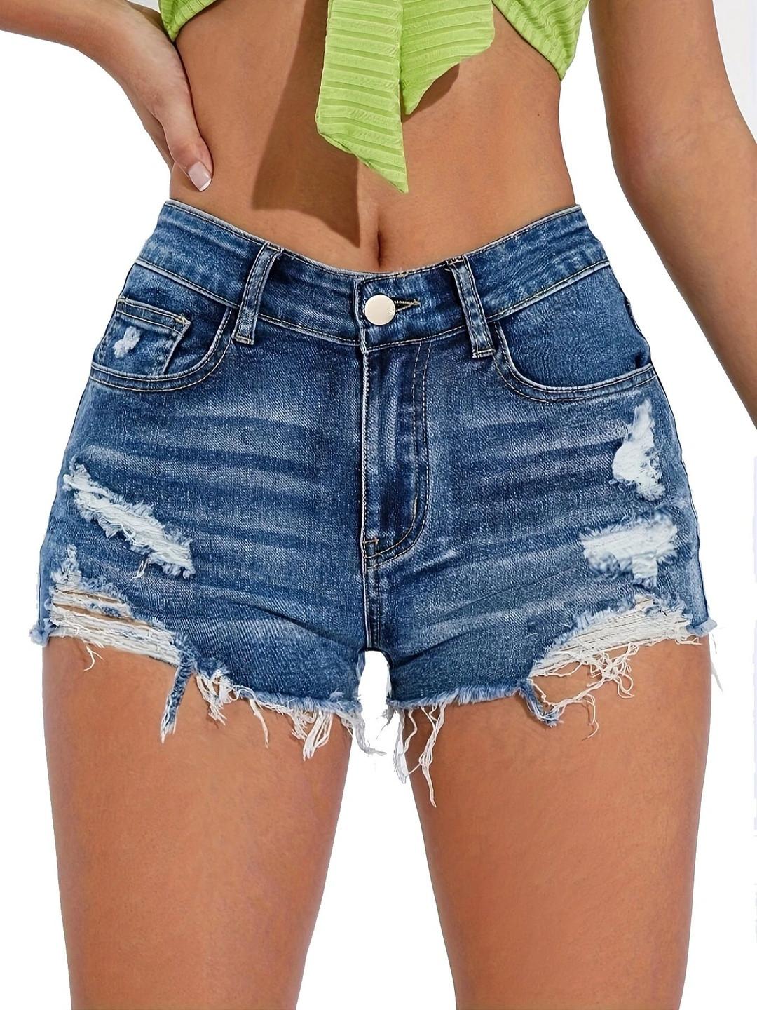 Sugathari Women Denim Shorts