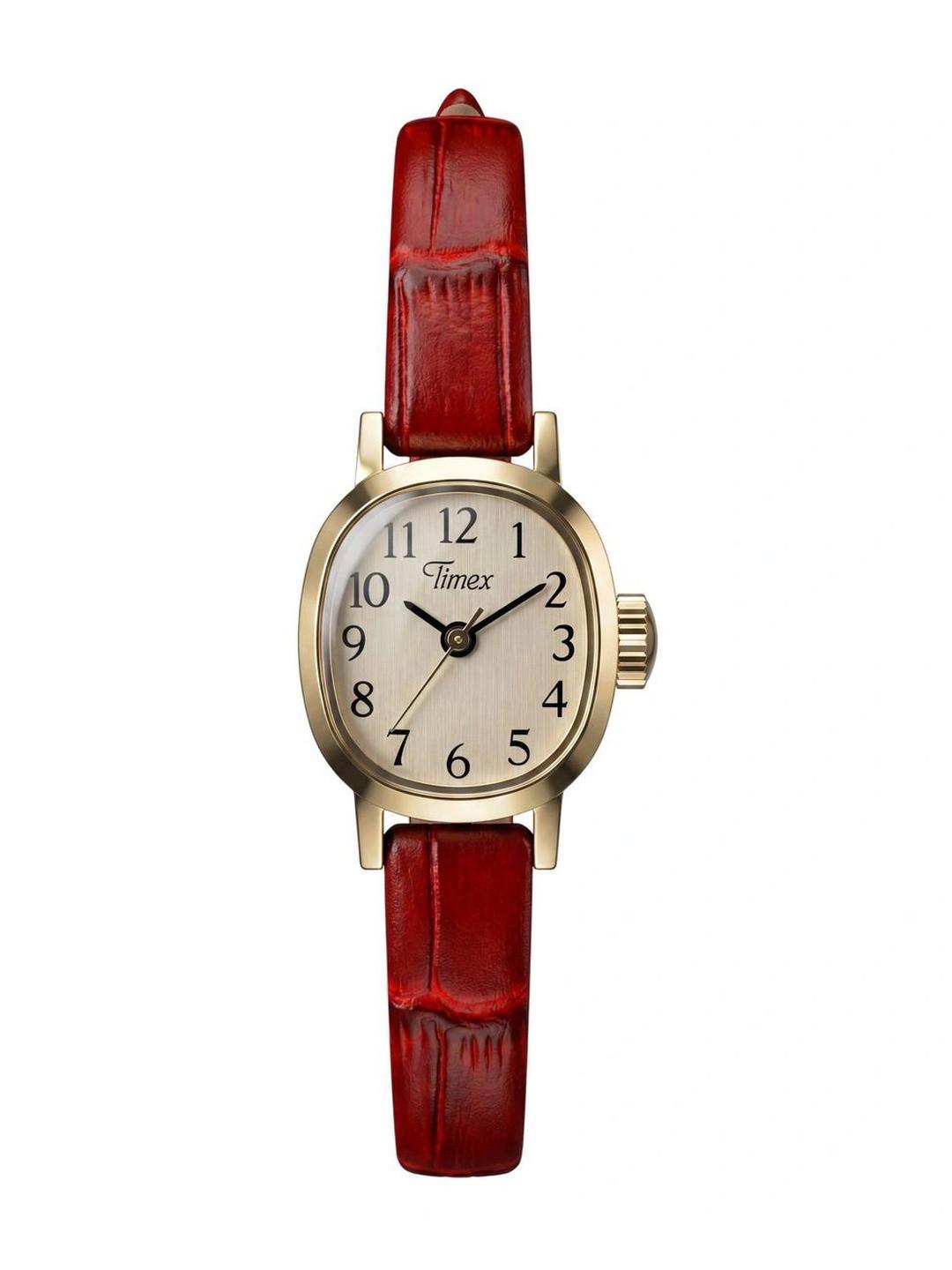 Timex Women Leather Straps Analogue Watch TW2Y87900UJ