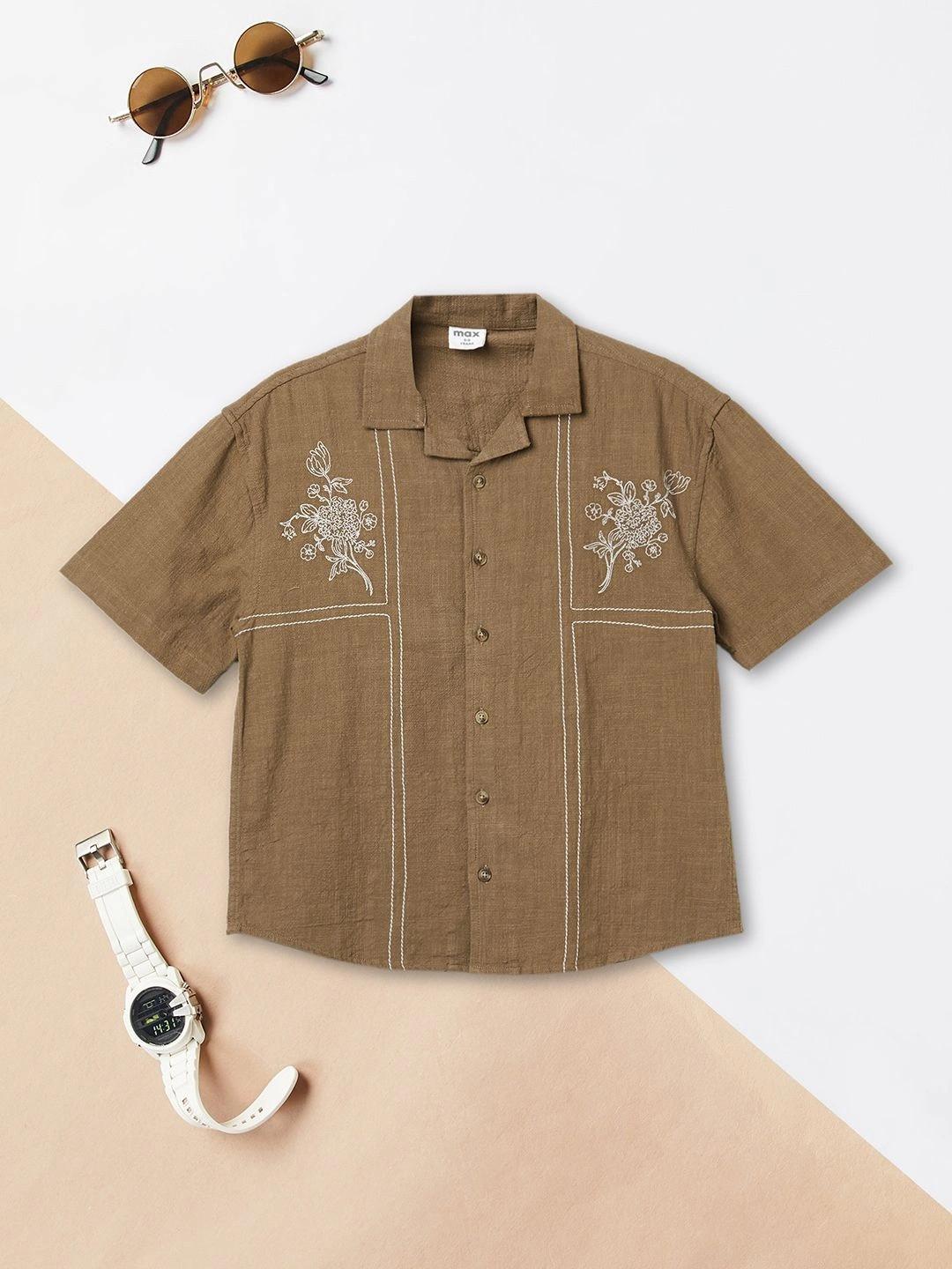 max Boys Casual Shirt