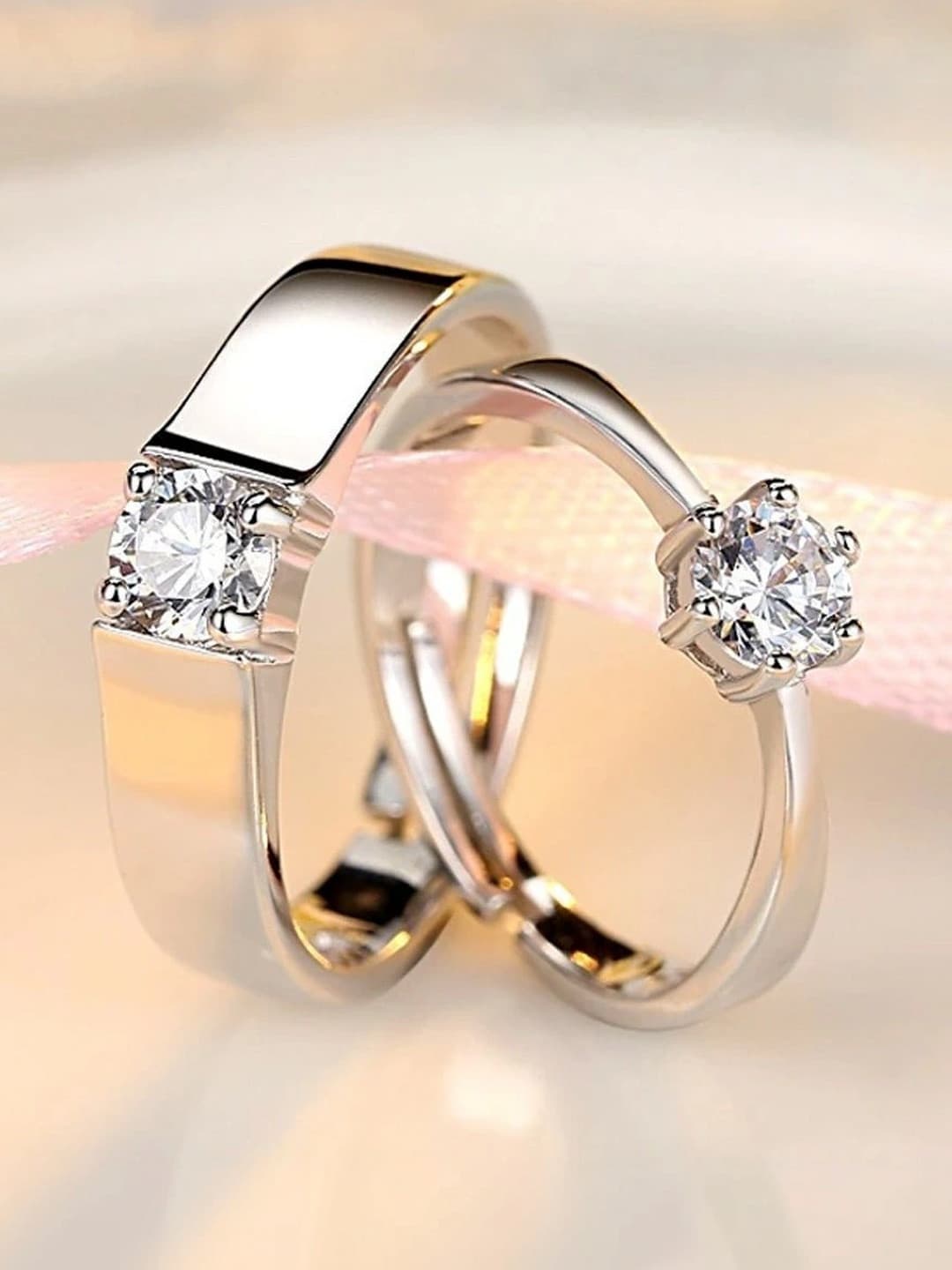 kazare Unisex Set of 2 Finger Ring