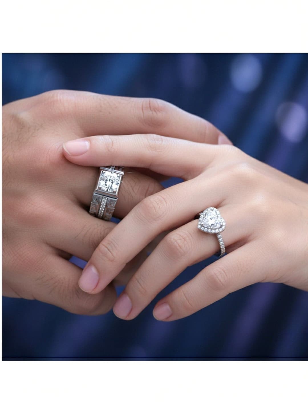kazare Unisex Set of 2 Finger Ring
