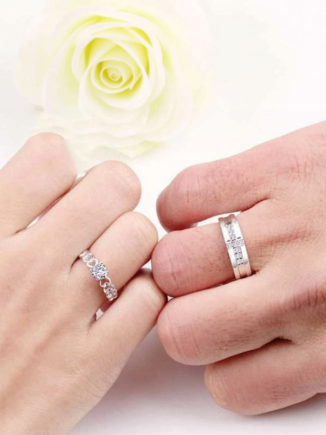 kazare Unisex Set of 2 Finger Ring