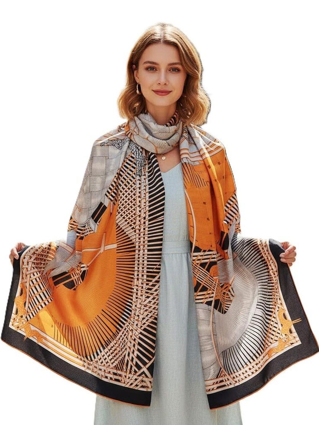 Alexvyan Women Printed Stole
