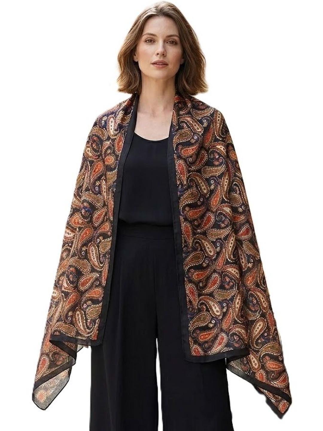 Alexvyan Women Printed Stole