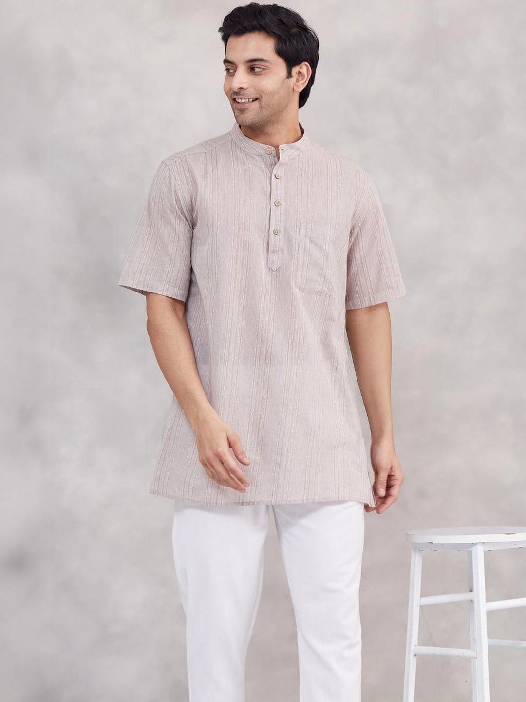 Fabindia Men Striped Kurta