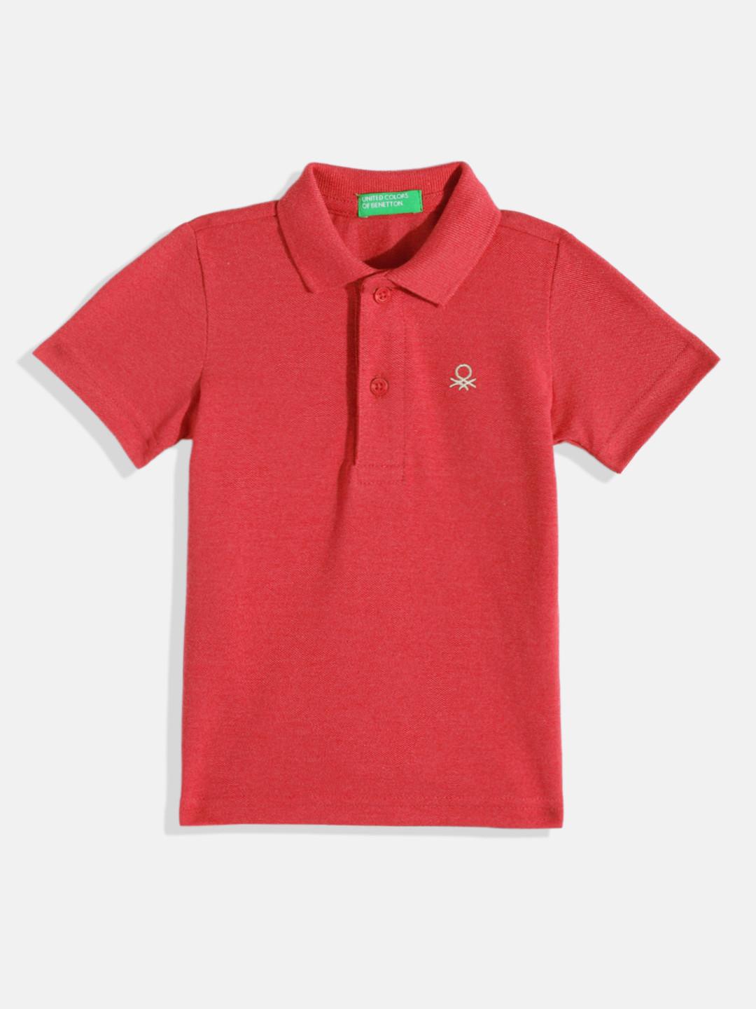 United Colors of Benetton Boys Polo Collar T-shirt