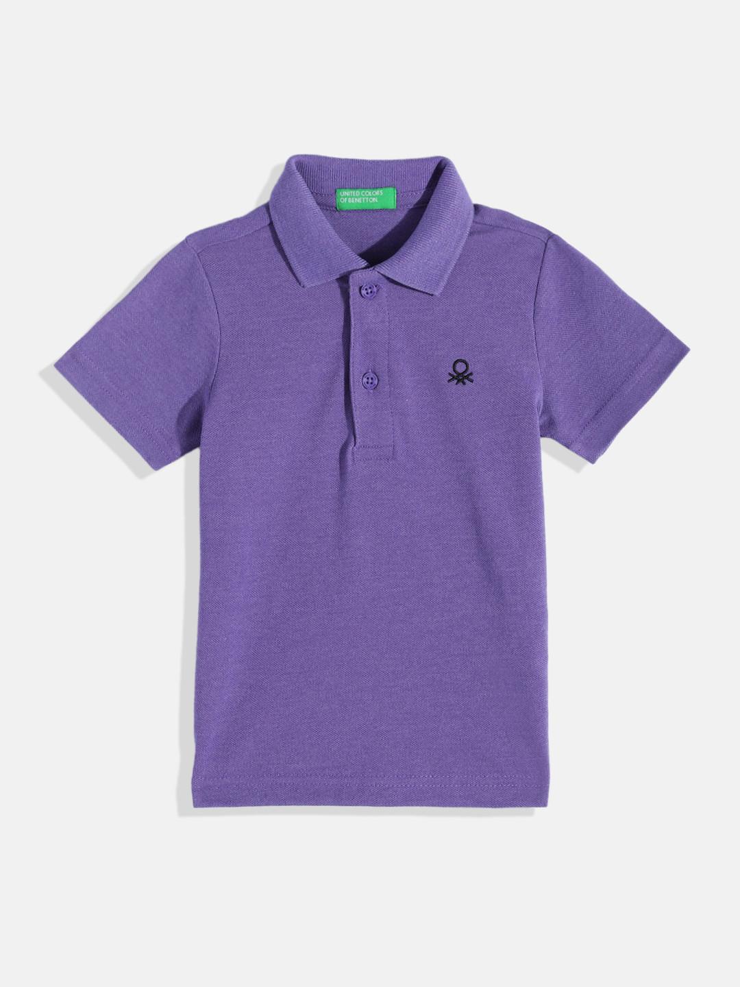 United Colors of Benetton Boys Polo Collar T-shirt