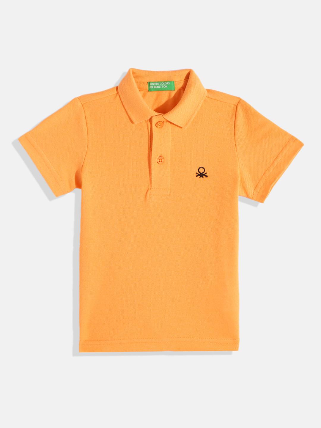 United Colors of Benetton Boys Polo Collar T-shirt