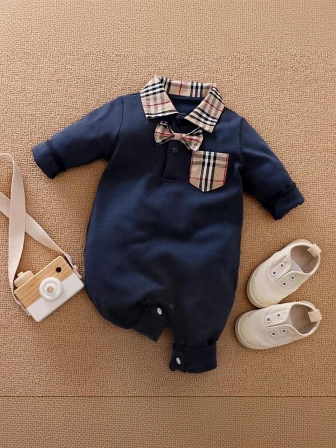 Zuxibela Kids Polo Collar Rompers