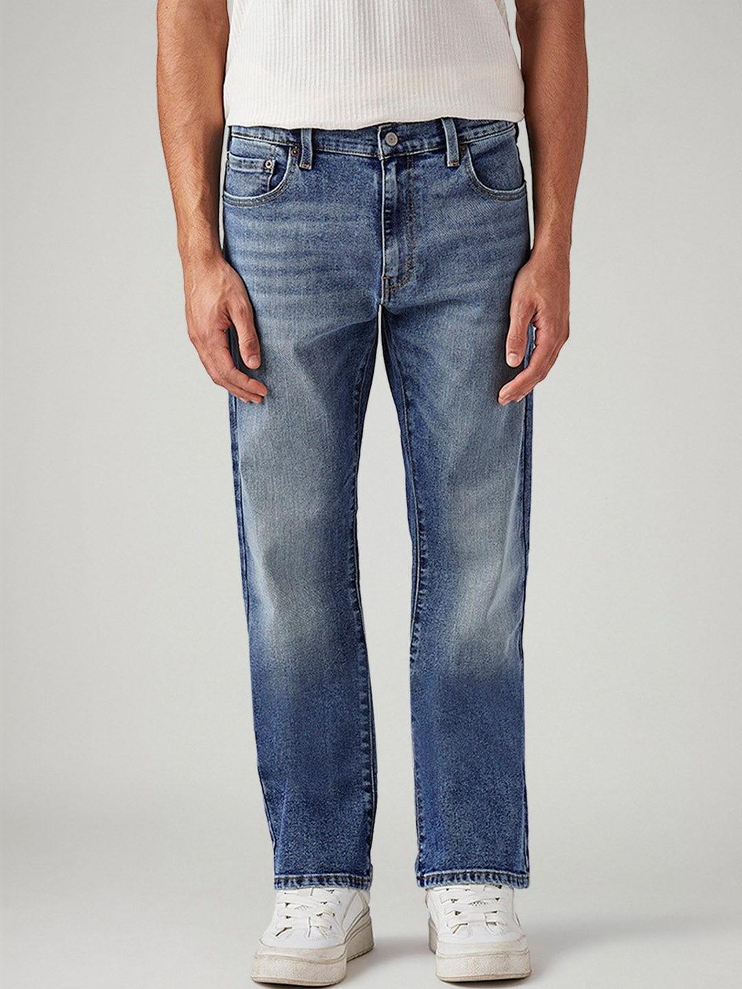 Levis Men's 517 Blue Bootcut Fit Mid Rise Jeans
