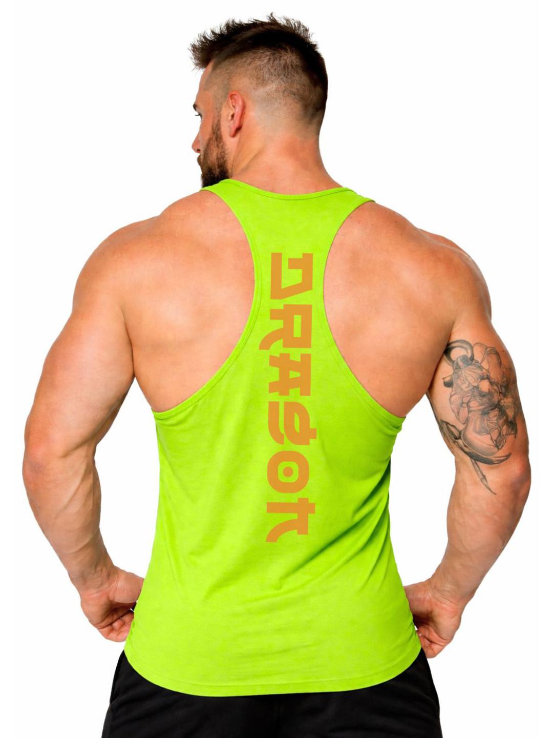 3Colors Printed Gym Vest